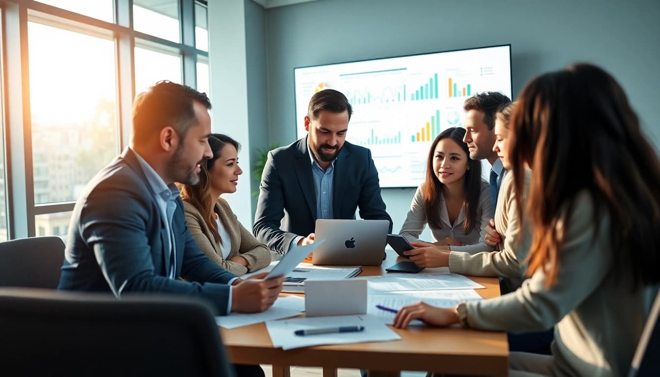 Developing b2b competitive intelligence strategies during a professional meeting.