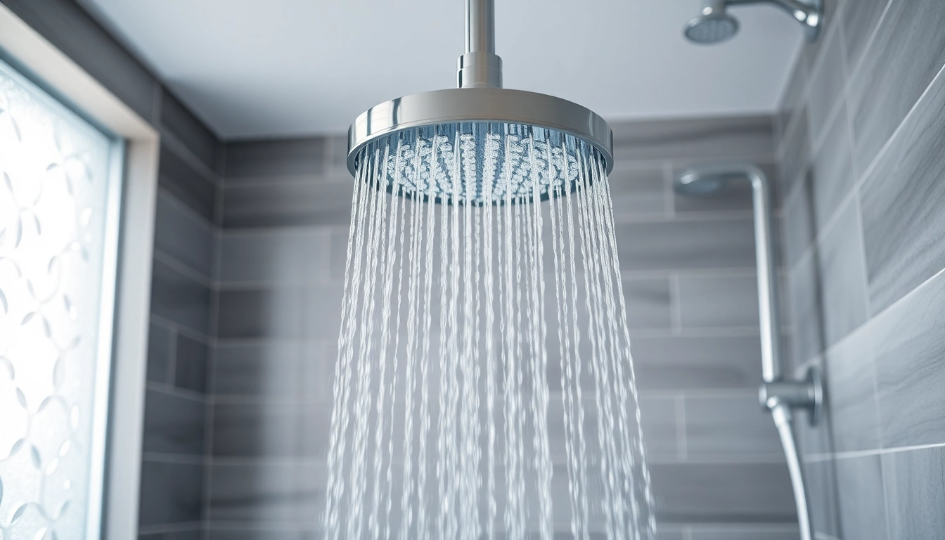 Install a sleek shower system from sunny shower usa inc with modern features.
