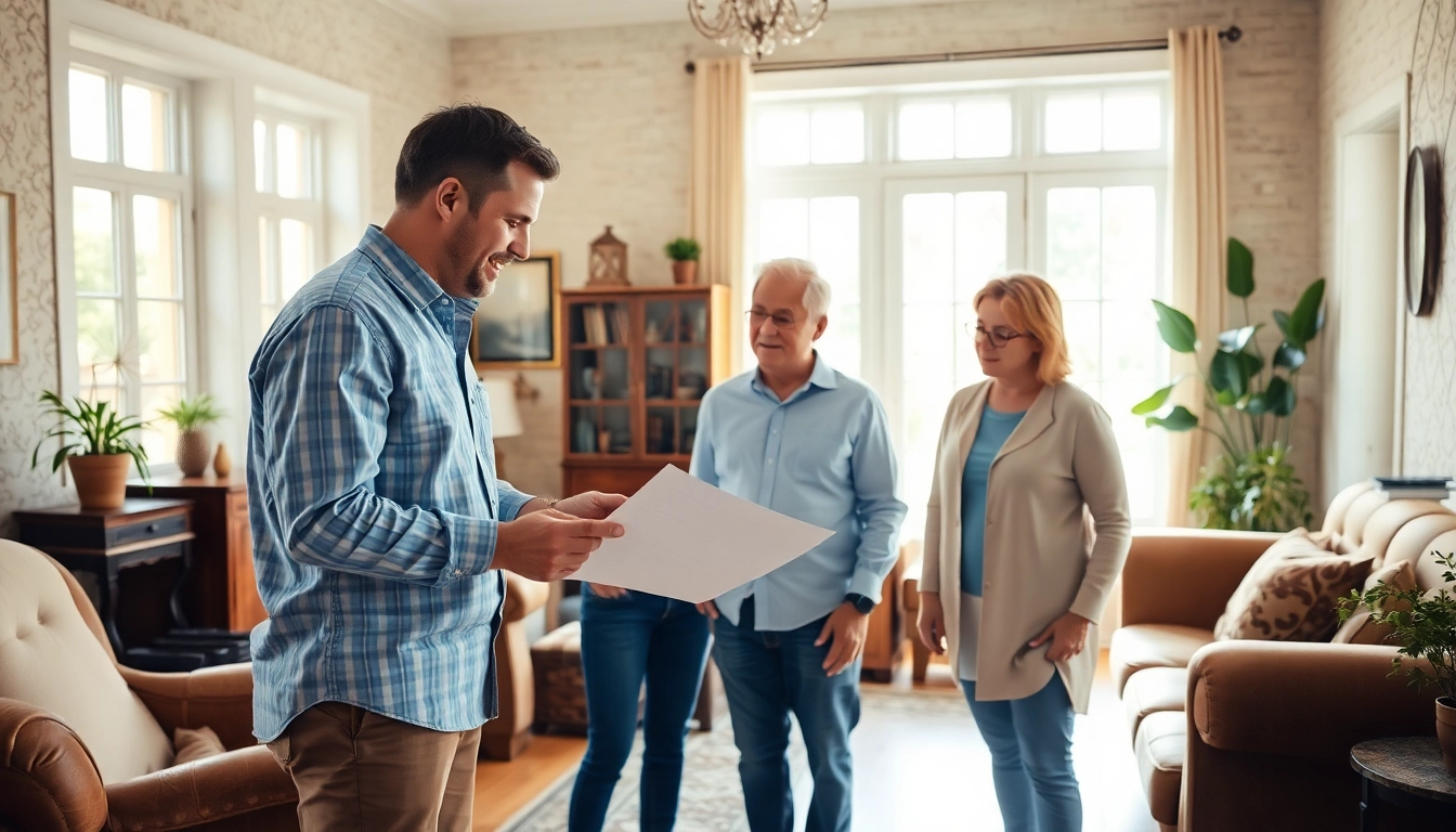 Evaluate if a home warranty is worth it for an older home with a trusted inspector in a living room.