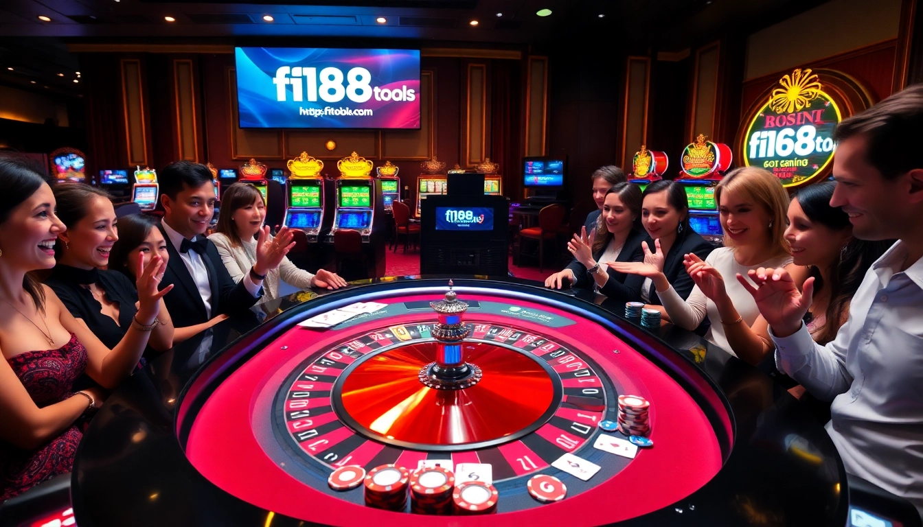 Feel the thrill of gameplay at https://f168.tools/ with vibrant roulette and poker tables.