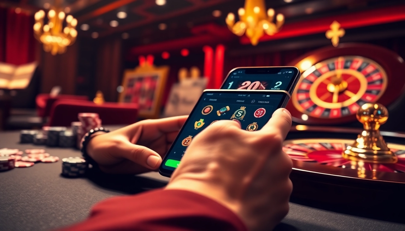 Experience exciting gameplay at https://hitclub.gold/ with a luxurious casino atmosphere showcasing mobile slots and roulette.