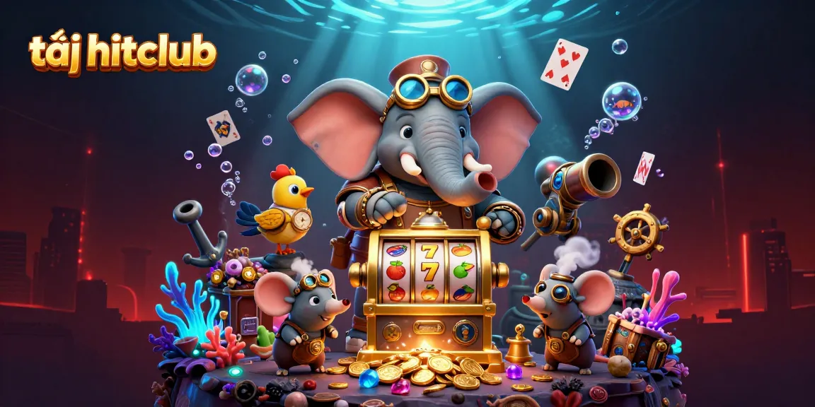 Spin the golden slot machine with tải hitclub for exciting underwater treasures and immersive gameplay.