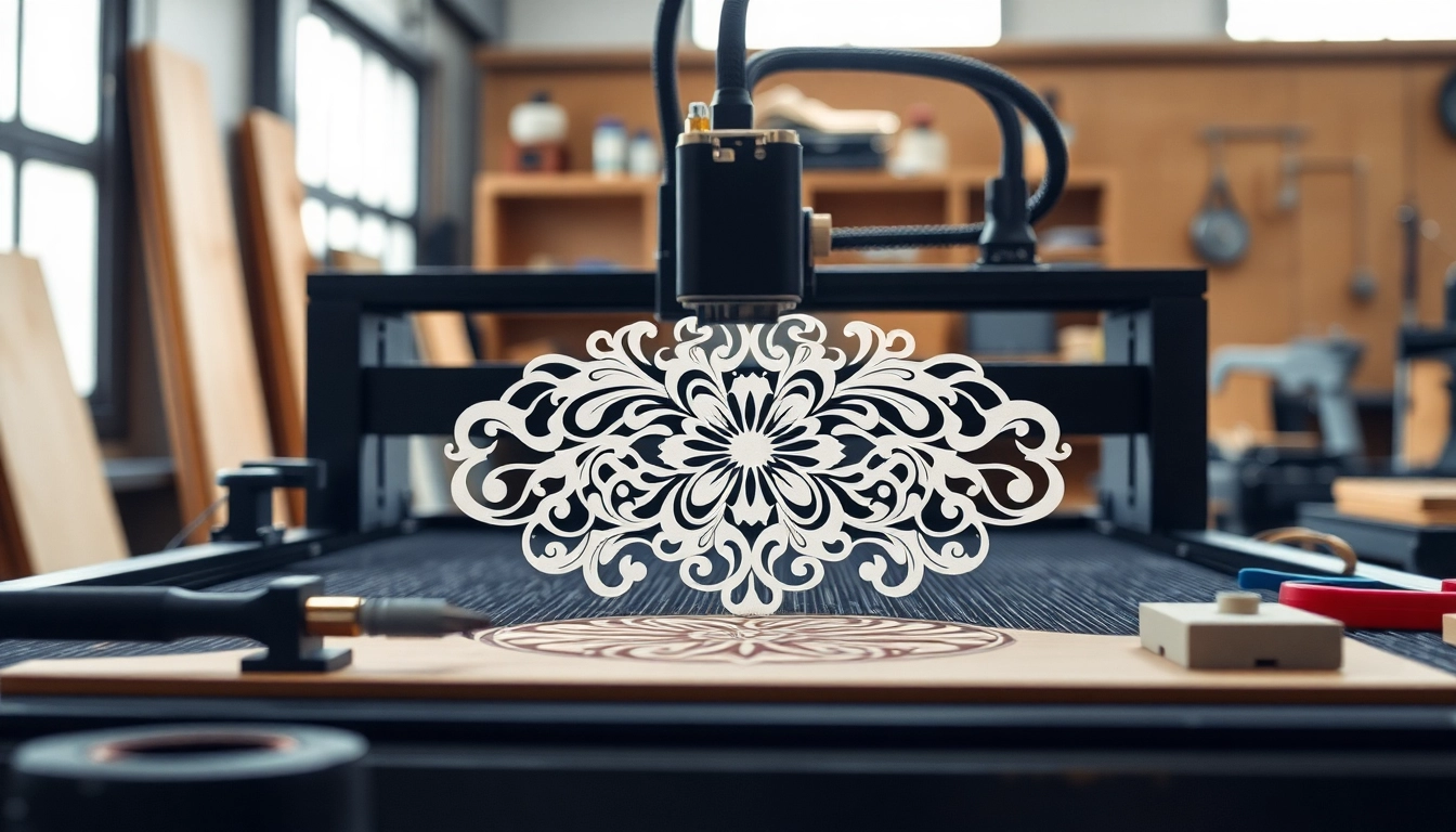 Creating a dxf file for laser cutting in a professional workshop setting.