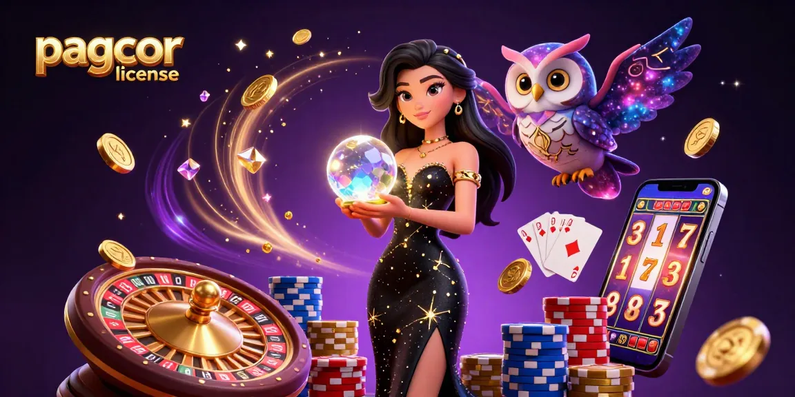 Experience the excitement of pagcor license gaming with captivating characters, coins, and spinning reels.