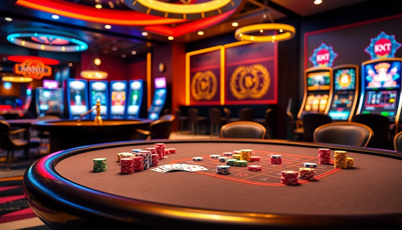Exciting experience at the best crypto casinos with poker chips, cards, and a roulette wheel.